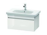 Duravit DuraStyle Waschtisch-Unterschrank DS638101843 73 x 44,8 cm, weiß matt/basalt matt, 1 Auszug, wandhängend