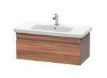 Duravit DuraStyle Waschtisch-Unterschrank DS638207943 93 x 44,8 cm, nussbaum natur/basalt matt, 1 Auszug, wandhängend