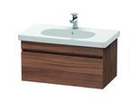 Duravit DuraStyle Waschtisch-Unterschrank DS638407979 80 x 45,3 cm, nussbaum natur, 1 Auszug, wandhängend
