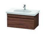 Duravit DuraStyle Waschtisch-Unterschrank DS638402121 80 x 45,3 cm, nussbaum dunkel, 1 Auszug, wandhängend