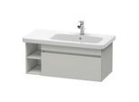 Duravit DuraStyle Waschtisch-Unterschrank DS639600707 93 x 44,8 cm, Becken rechts, betongrau matt, 1 Auszug