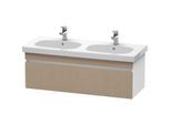 Duravit DuraStyle Waschtisch-Unterschrank DS638607518 115 x 45,3 cm, leinen/weiß matt, 1 Auszug, wandhängend
