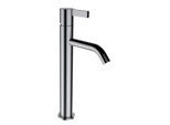 LAUFEN Kartell Waschtsich-Standsäulenmischer H3113380901201, Edelstahl, 125mm, ohne Ablaufg.