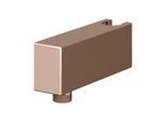 KEUCO Universal Schlauchanschluss 59993290000 mit Halter für Gussschlauch, rotgold gebürstet
