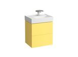LAUFEN Kartell Waschtisch-Unterschrank H4075680336441 60x58x45cm, 2 Schubladen, senfgelb