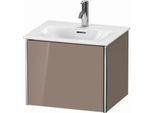 Duravit XSquare Waschtisch-Unterschrank XS422108686 51x39,7x41,8cm, 1 Auszug, cappuccino hochglanz