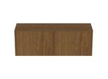 Ideal Standard Conca Waschtisch-Unterschrank T4325Y5 ohne Ausschnitt, 4 Auszüge, 160x50,5x55 cm, Walnuss dunkel Furnier