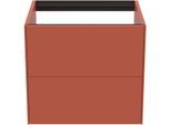 Ideal Standard Conca Waschtisch-Unterschrank T4355Y3 ohne Waschtisch-Platte, 2 Auszüge, 60x50,5x54 cm, Sunset matt lackiert