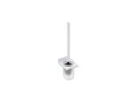 Hewi System 900 Q Bürstengarnitur 900Q20.00060DX pulverbeschichtet weiß tiefmatt, Halter aus Metall, 105x436x118mm