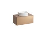 LAUFEN Sonar Schubladenelement/Sideboard H4054110340411 77,5x34x45,5cm, Ausschnitt Mitte, Kupfer