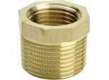 Viega Reduzierstück 321857 R 3 x Rp 2, Rotguss, mit Mehrkant