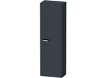 Duravit XBase Halbhochschrank XB1143R4949 40x132x24,3cm, Anschlag rechts, graphit matt, 1 Tür