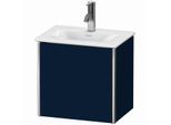 Duravit XSquare Waschtisch-Unterschrank XS4220L9898 43x39,7x30,8cm, Anschlag links, Nachtblau seidenmatt, 1 Tür