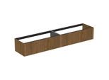 Ideal Standard Conca Waschtisch-Unterschrank T4333Y5 240x50,5x36cm, ohne Waschtisch-Platte, 2 Auszüge, Walnuss dunkel Furnier