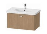 Duravit XBase Waschtisch-Unterschrank XB607105252 80x44,8x45,8cm, europäische Eiche, 1 Auszug