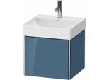 Duravit XSquare Waschtisch-Unterschrank XS405904747 48,4x39,7x46cm, 1 Auszug, Stone Blue hochglanz