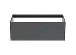Ideal Standard Conca Waschtisch-Unterschrank T3988Y2 ohne Waschtisch-Platte, 1 Auszug, 100x50,5x36 cm, Anthrazit matt lackiert