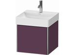 Duravit XSquare Waschtisch-Unterschrank XS405909494 48,4x39,7x46cm, 1 Auszug, Aubergine seidenmatt
