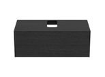 Ideal Standard Conca Waschtisch-Unterschrank T3930Y4 mit Ausschnitt, 1 Auszug, 100x50,5x37 cm, mittig, Eiche geflammt Furnier