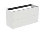 Ideal Standard Conca Waschtisch-Unterschrank T4353Y1 ohne Waschtisch-Platte, 2 Auszüge, 100x37x54 cm, Weiß matt lackiert