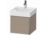 Duravit XSquare Waschtisch-Unterschrank XS405907575 48,4x39,7x46cm, 1 Auszug, Leinen
