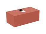 Ideal Standard Conca Waschtisch-Unterschrank T3930Y3 mit Ausschnitt, 1 Auszug, 100x50,5x37 cm, mittig, Sunset matt lackiert