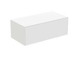 Ideal Standard Conca Waschtisch-Unterschrank T4313Y1 ohne Ausschnitt, 1 Auszug, 100x50,5x37 cm, Weiß matt lackiert
