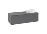Villeroy & Boch Antao Waschtischunterschrank 1200x360x500mm L34010GK mit Beleuchtung FK/AP: GK/0