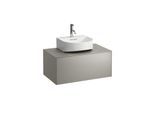 LAUFEN Sonar Schubladenelement H4054410340421 77,5x34x45,5cm, 1 Schublade, Titan