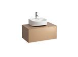 LAUFEN Sonar Schubladenelement H4054410340411 77,5x34x45,5cm, 1 Schublade, Kupfer