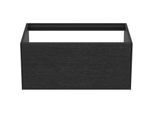 Ideal Standard Conca Waschtisch-Unterschrank T3985Y4 ohne Waschtisch-Platte, 1 Auszug, 80x50,5x36 cm, Eiche geflammt Furnier
