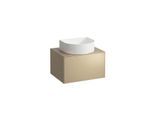 LAUFEN Sonar Schubladenelement/Sideboard H4054010340401 57,5x34x45,5cm, Ausschnitt Mitte, Gold