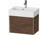 Duravit XViu Waschtisch-Unterschrank XV43160B121 58,4x38,4x39,7cm, 2 Schubkästen, champagner matt, nussbaum dunkel
