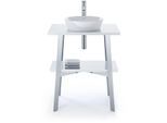 Duravit Cape Cod Aufsatz-Waschbecken 23284032001 40x36cm, Weiß Seidenmatt WonderGliss
