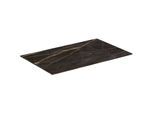 Ideal Standard Conca Keramik-Waschtisch-Platte T4344DG Ausladung 37cm, 60 x 37,3 x 0,6 cm, Mamor Noir Desir