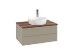 Villeroy & Boch Antao Waschtischunterschrank 800x360x500mm L19152HK mit Beleuchtung mit Struktur FK/AP: HK/2