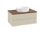 Villeroy & Boch Antao Waschtischunterschrank 800x360x500mm L19112HJ mit Beleuchtung mit Struktur FK/AP: HJ/2