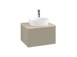 Villeroy & Boch Antao Waschtischunterschrank 600x360x500mm L29153HK mit Beleuchtung mit Struktur FK/AP: HK/3