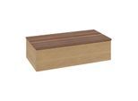 Villeroy und Boch Antao Waschtisch-Unterschrank L40102HN 100x26,8x50cm, Waschbeckenplattenfarbe warm walnut, honey oak