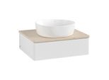 Villeroy & Boch Antao Waschtischunterschrank 600x190x500mm L07113GF mit Beleuchtung mit Struktur FK/AP: GF/3