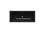 Kaldewei Puro set wide Badewanne 261000010701 170x75cm, Überlauf mittig, schwarz