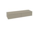Villeroy & Boch Antao Sideboard 1600x268x500mm L42101HK mit Beleuchtung mit Struktur FK/AP: HK/1