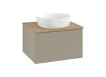 Villeroy & Boch Antao Waschtischunterschrank 600x360x500mm L29111HK mit Beleuchtung mit Struktur FK/AP: HK/1