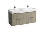 LAUFEN Pro s Waschtisch-Unterbau H4024941102621 116x44x53cm, 4 Schubladen, Ulme hell