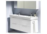 LAUFEN Pro S Waschtischunterschrank H4024941102611 für Pro S, 116x44x53cm, 4 Schubladen, weiß glänzend
