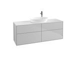 Villeroy und Boch Finion Waschtischunterschrank G97100GJ 160x60,3cm, Emotion, Abdeckplatte white matt, Light grey matt