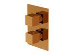 Steinberg Serie 160 Fertigmontageset 16041333RG Rose Gold, für Unterputzthermostat