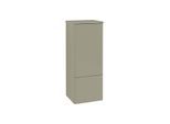 Villeroy und Boch Antao Mittelschrank L44000HK 41,4x103,9x35,6cm, Waschbeckenplattenfarbe Lack, stone grey matt lacquer
