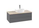 Villeroy & Boch Antao Waschtischunterschrank 1000x360x500mm L20053GK mit Beleuchtung FK/AP: GK/3