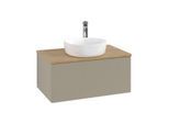 Villeroy & Boch Antao Waschtischunterschrank 800x360x500mm K30151HK mit Struktur FK/AP: HK/1